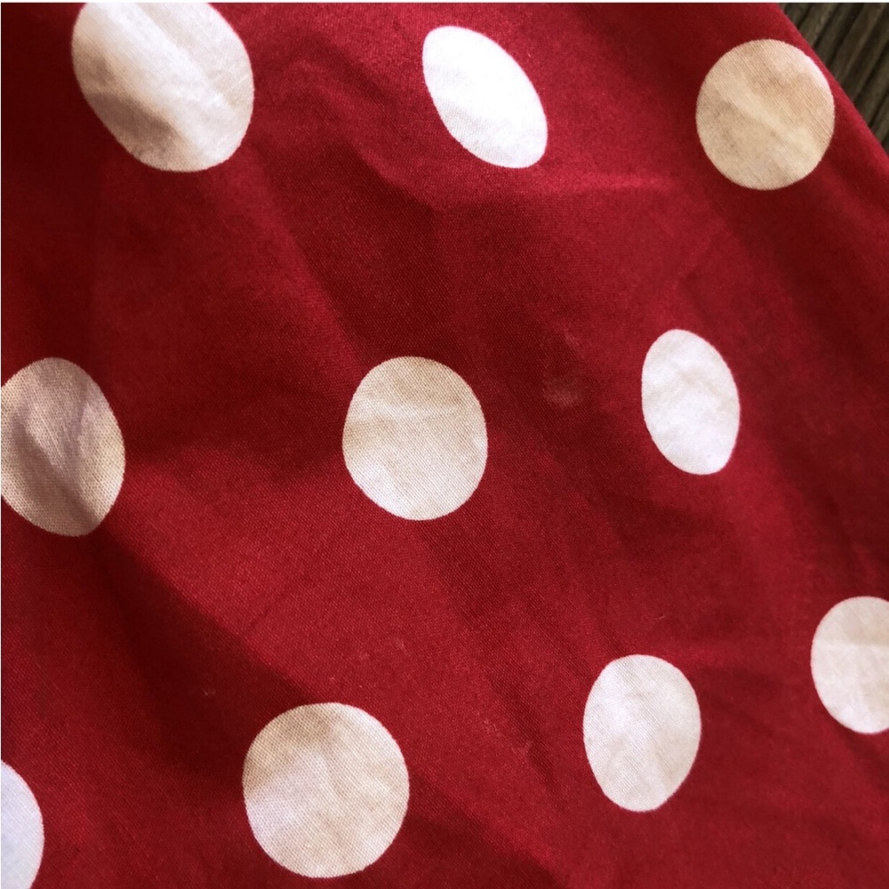 Eleanor Rose Minnie Mouse Inspired Sleeveless Polka Dot Dress - Picture 7 of 8
